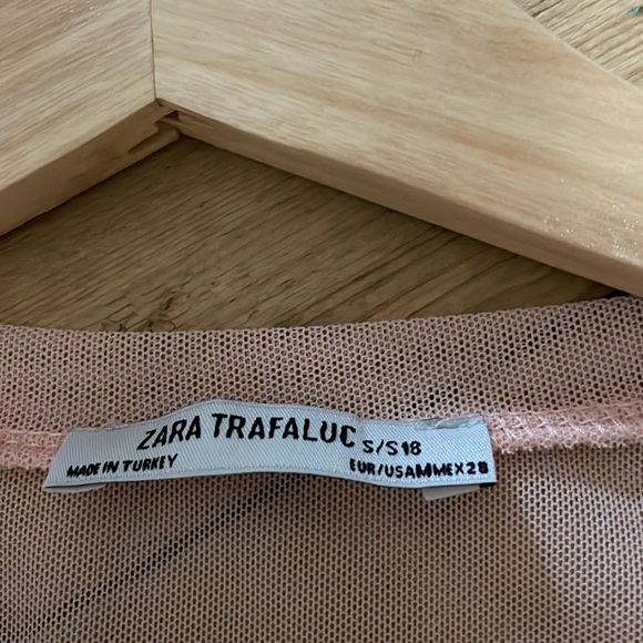 Pink flamingo mesh body suit - Picture 4 of 5